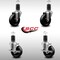 Service Caster 4'' SS Phenolic Wheel Swivel 1-5/8'' Expand Stem Caster Set 2 Brakes, 4PK SCC-SSEX20S414-PHS-2-TLB-2-158 - alternate 4
